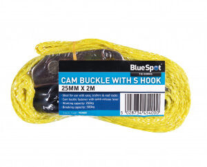 BlueSpot S Hook Cam Buckle (25mm x 2m/6ft)