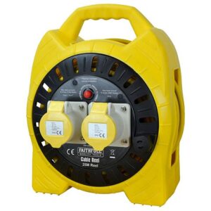 : Enclosed Cable Reel 110V 25M 16A 2G