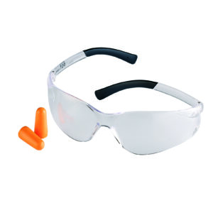 RST Clear Safety Eyewear with free earplugs