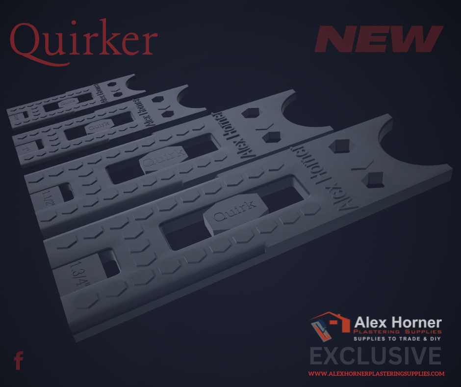 Quirking Tool Set NEW Alex Horner Plastering Supplies