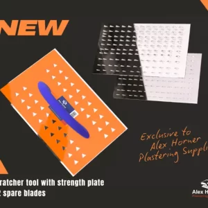 Monocouche scratch float with strong back plate.